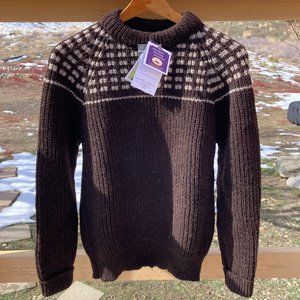 Northern Watters wool sweater - cross country pullover